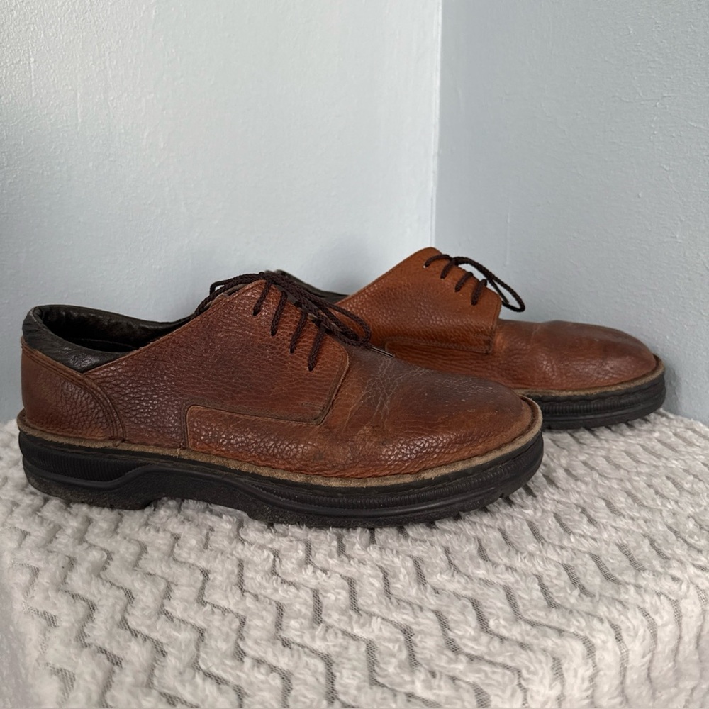 Naot Denali Brown Leather Oxford style comfort Lace Up Shoes Sz 43 (US 10)